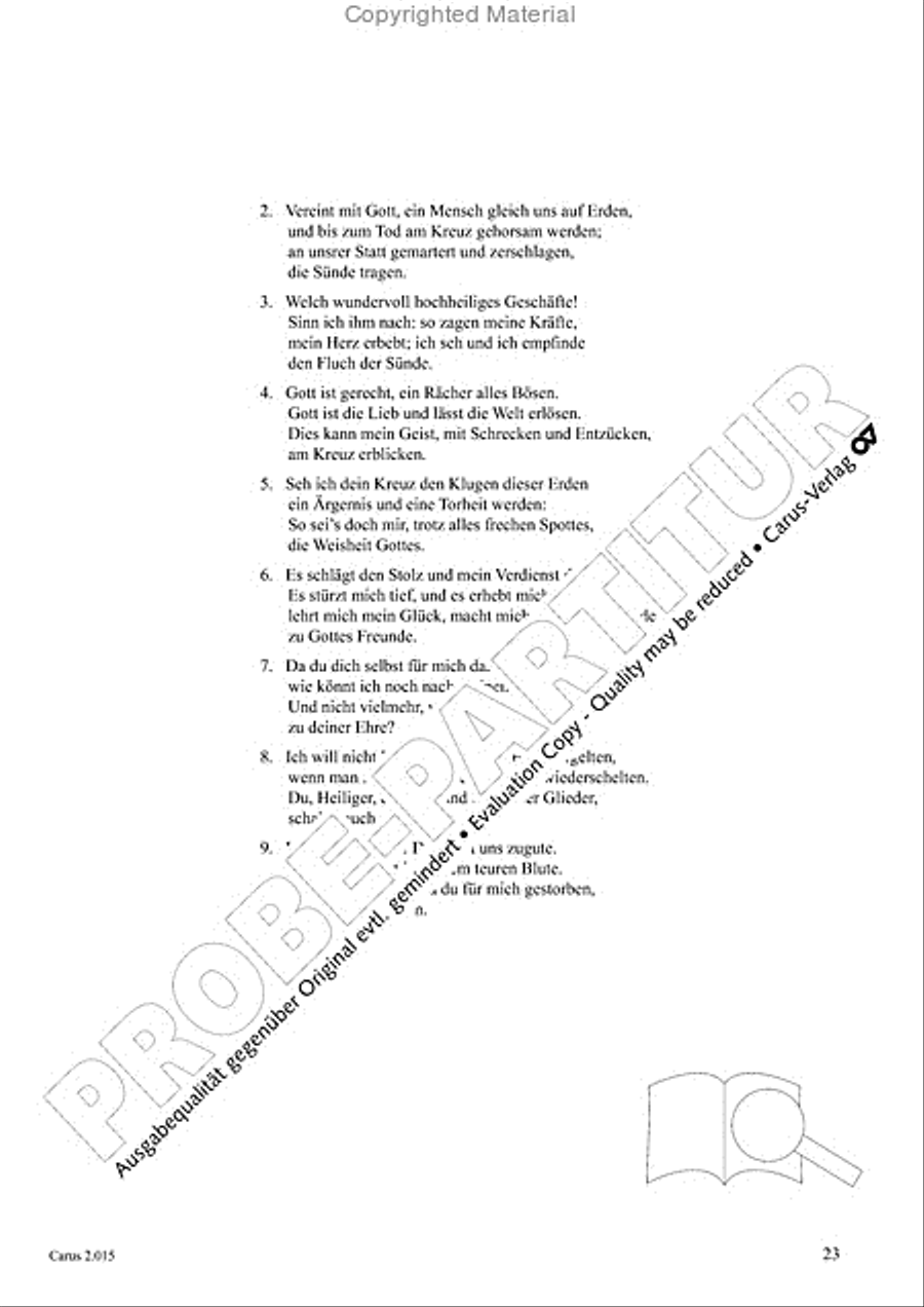 Carl Philipp Emanuel Bach & Gottfried August Homilius. Motets and Choruses Choir scores gallery preview page 25