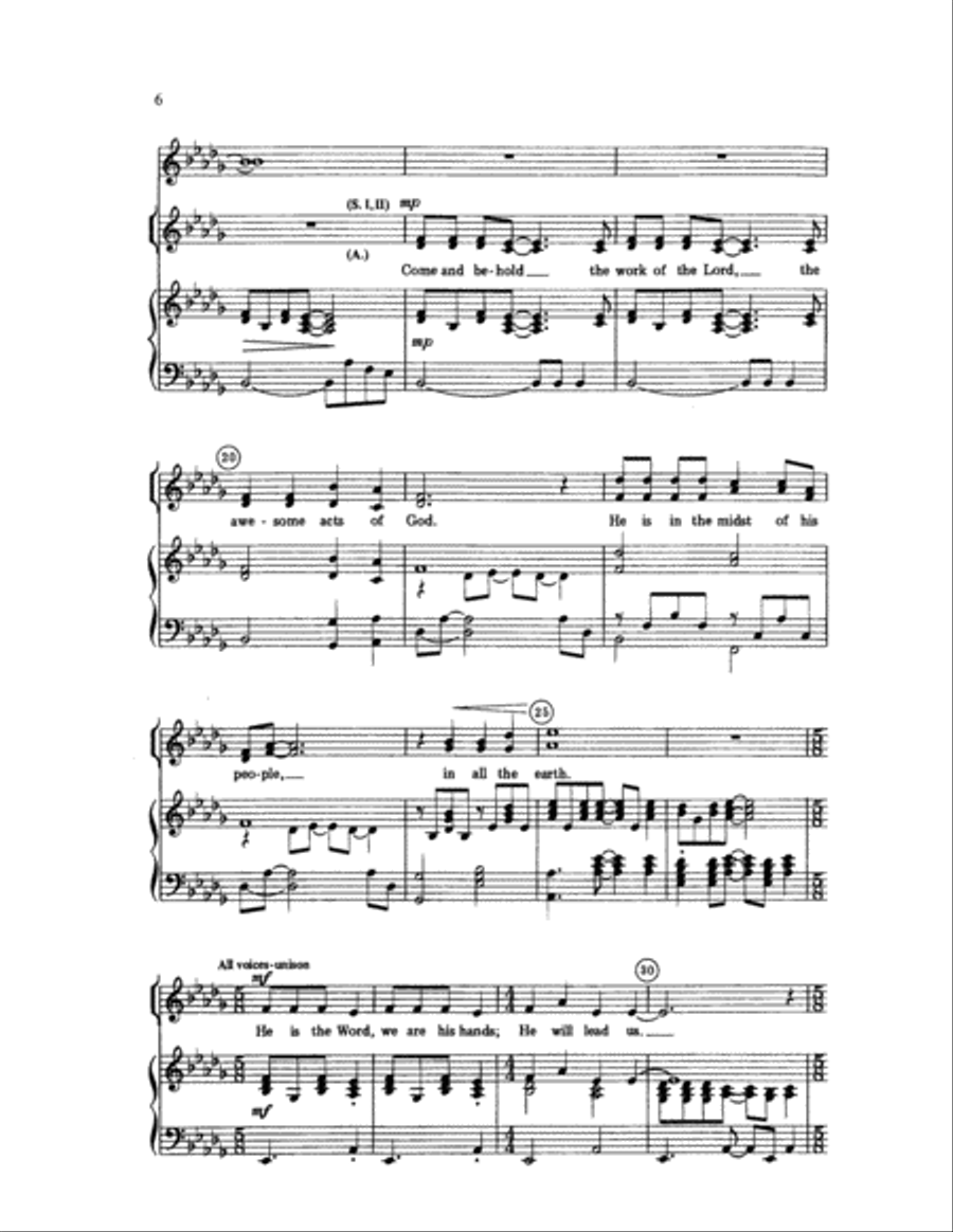 Women in Song 1 Choir scores gallery preview page 7