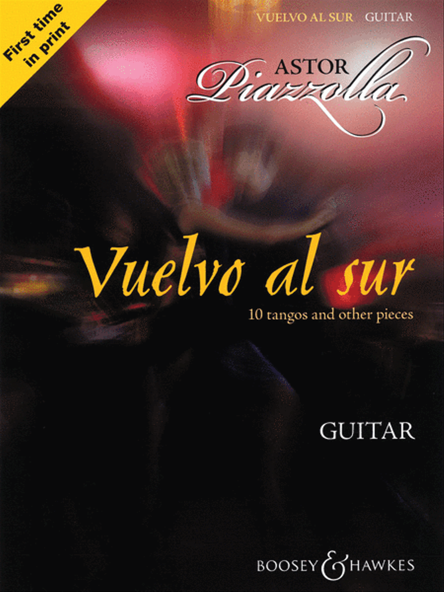 Vuelvo al Sur Classical Guitar scores gallery preview page 1