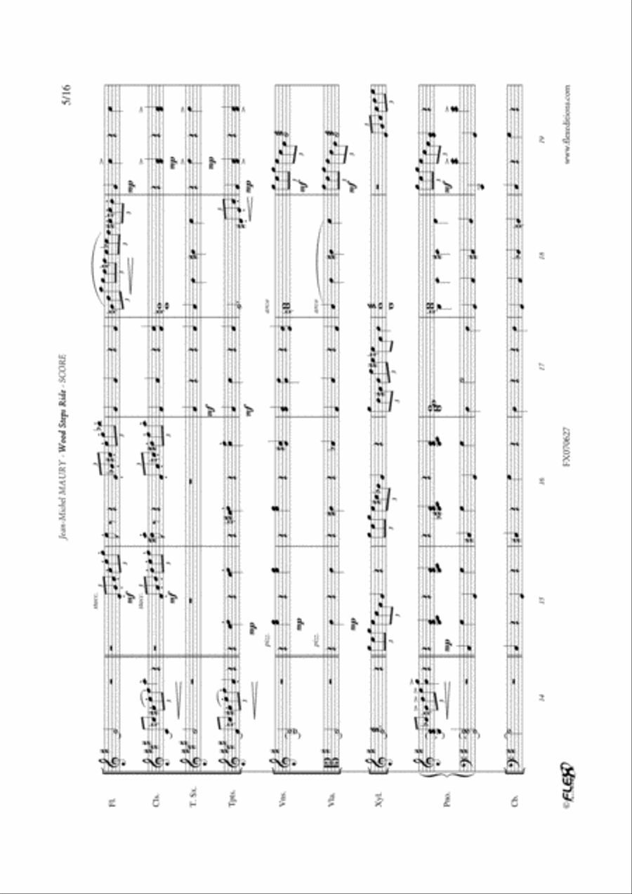 Wood Steps Ride Wood Steps Ride Clarinet scores gallery preview page 5