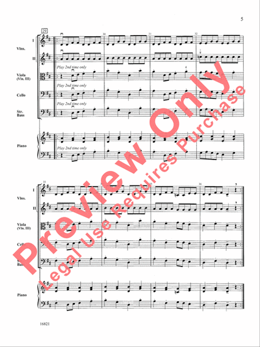 Fiddles on Fire Fiddles on Fire String Orchestra scores gallery preview page 6