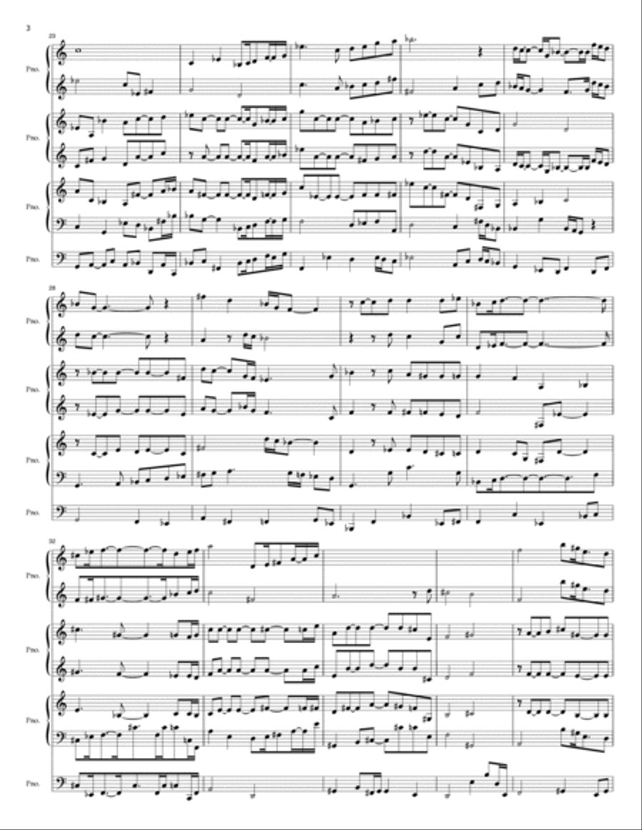 FLYING CIRCUS Cello scores gallery preview page 3