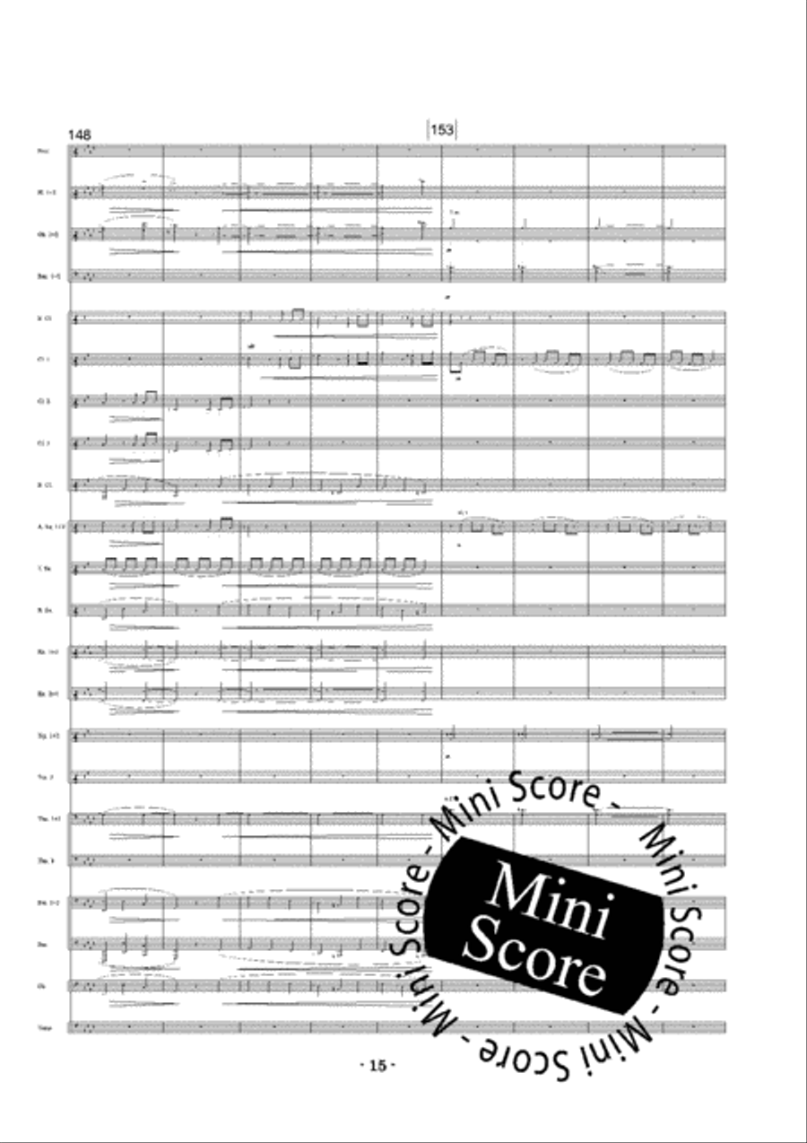 Egmont Concert Band scores gallery preview page 19