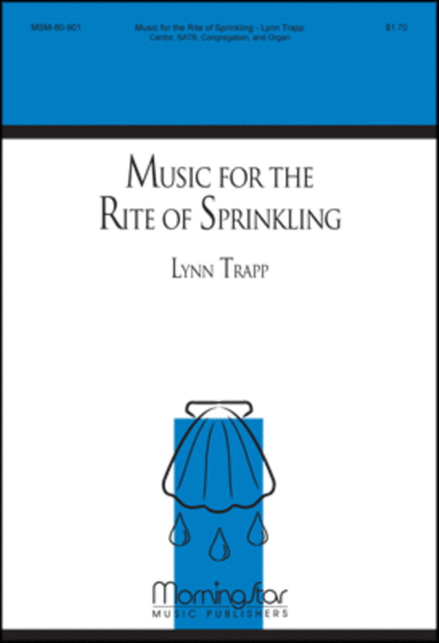 Music for the Rite of Sprinkling 4-Part scores gallery preview page 1