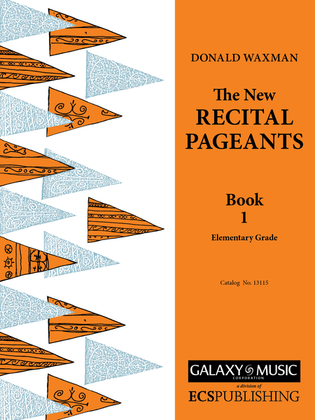 Book cover for New Recital Pageants, Book 1