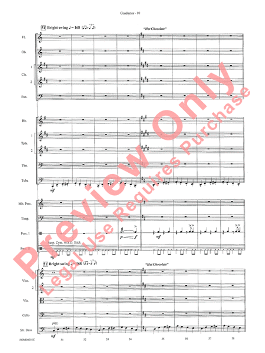 The Polar Express, Selections from Full Orchestra scores gallery preview page 12