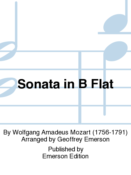 Sonata In B-flat