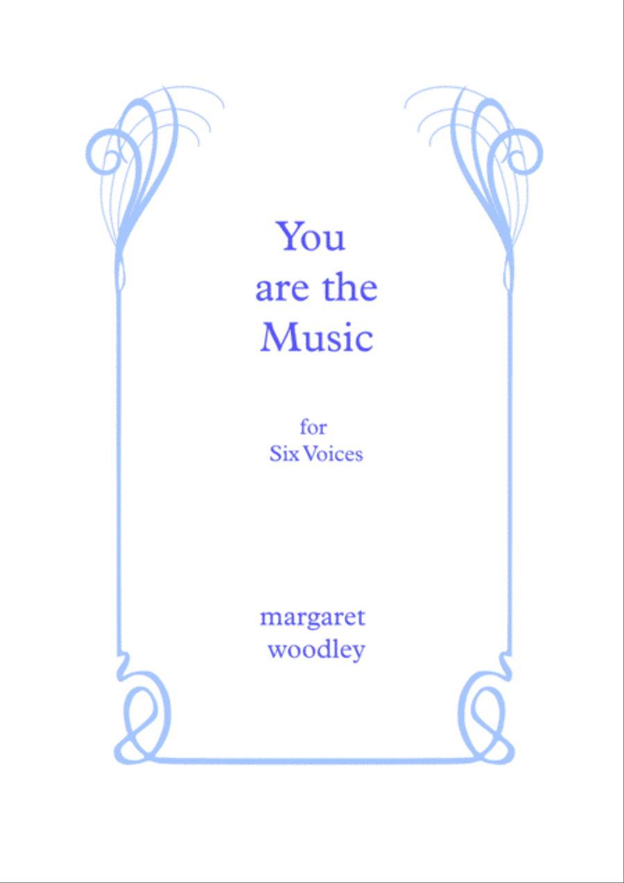 You are the Music (a capella 6 voices) Divisi scores gallery preview page 1