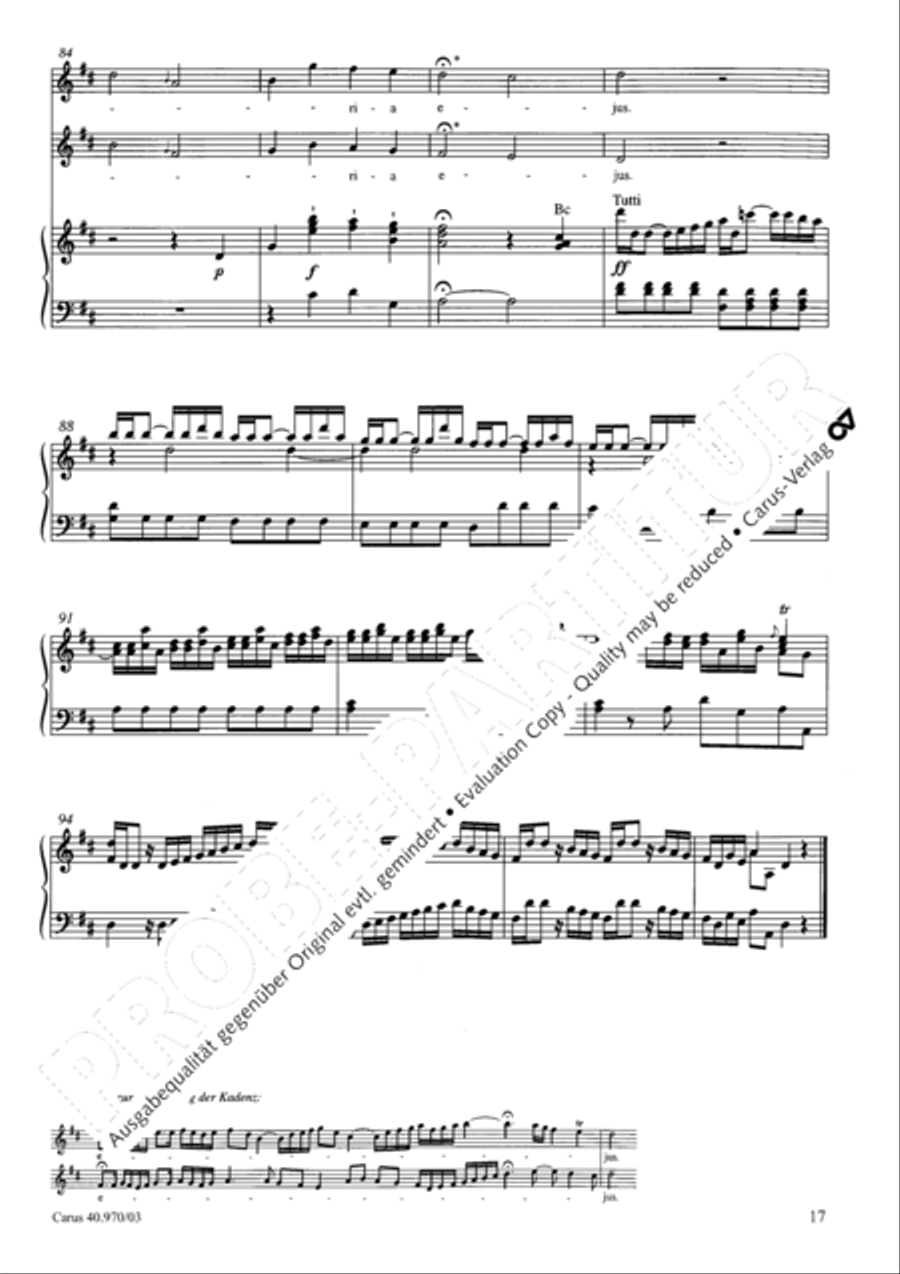 Laudate pueri SSA scores gallery preview page 18