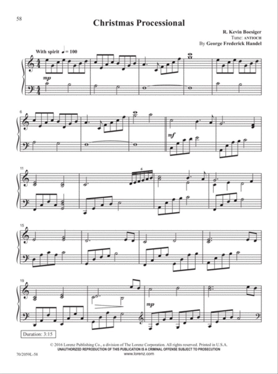 The Church Pianist's Library, Vol. 21 Piano Solo scores gallery preview page 33