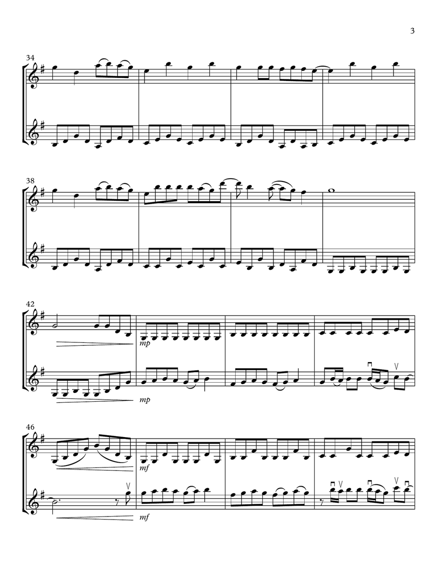 Enchanted String Duet scores gallery preview page 3