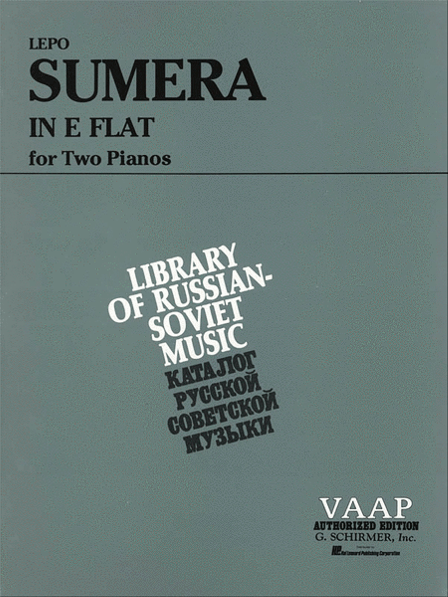 In E Flat Piano Duet scores gallery preview page 1