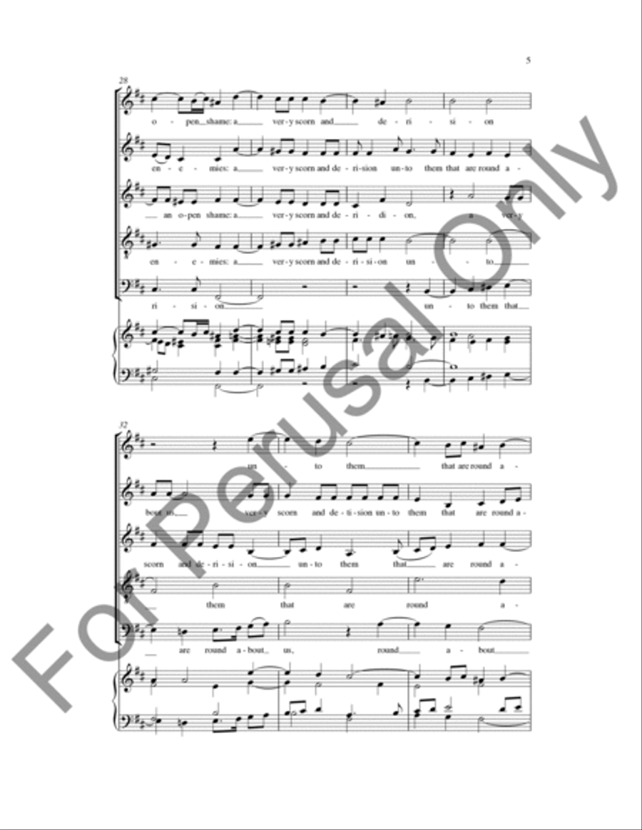 O Lord God O Lord God A Cappella scores gallery preview page 6