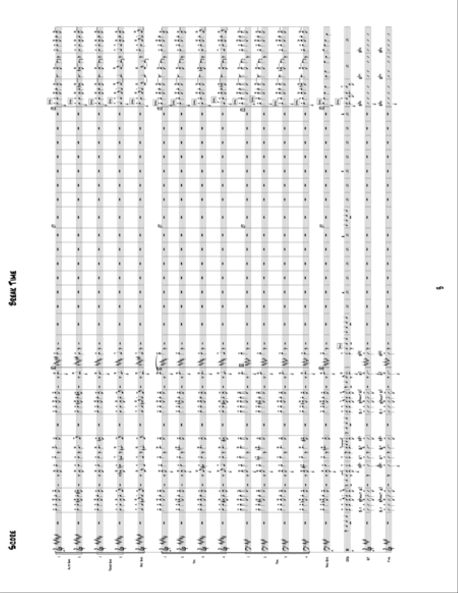Break Time Break Time Jazz Ensemble scores gallery preview page 3