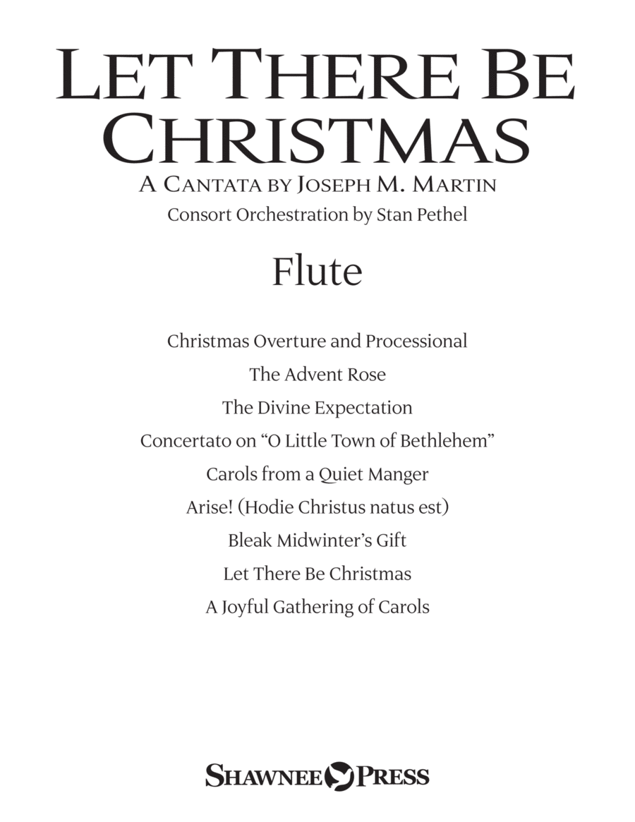Let There Be Christmas - Flute