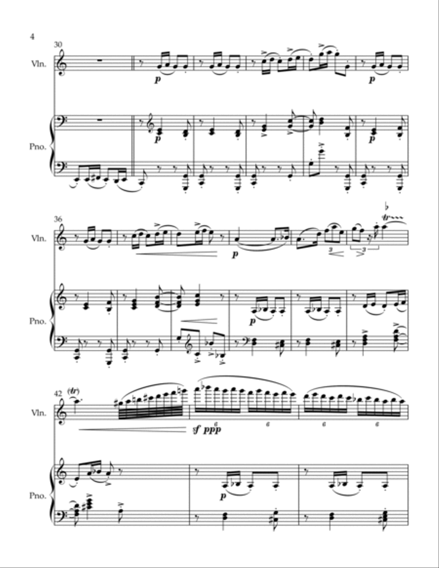 Polka #2 Polka #2 Violin Solo scores gallery preview page 4