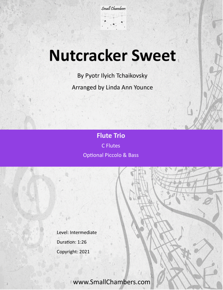 Nutcracker Sweet for Flute Trio