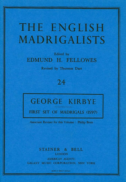 First Set of English Madrigals (1597)