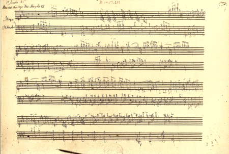 Sonata for Piano and Violin in A Major Hob. XVI:26