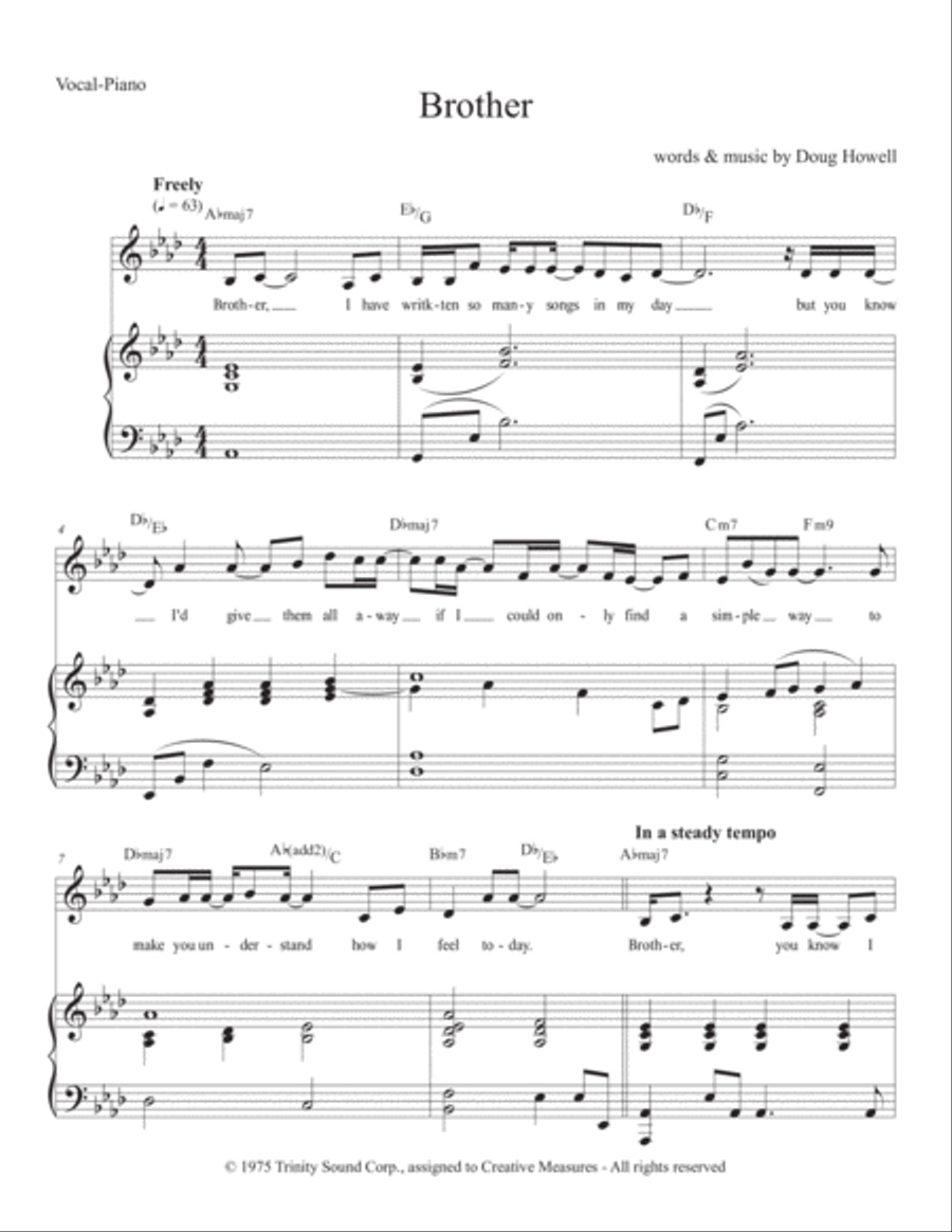 Brother Voice scores gallery preview page 1