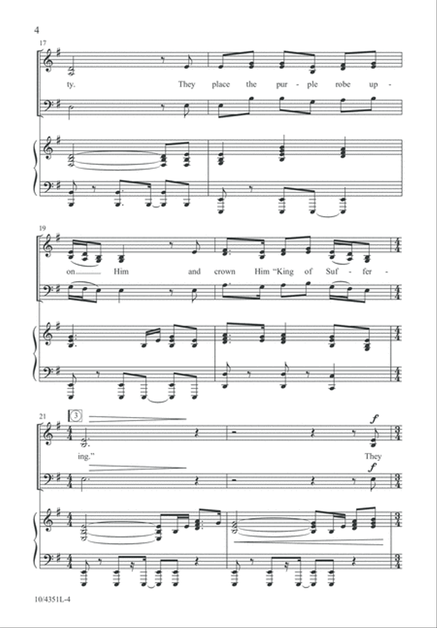 King of Suffering 3-Part scores gallery preview page 4