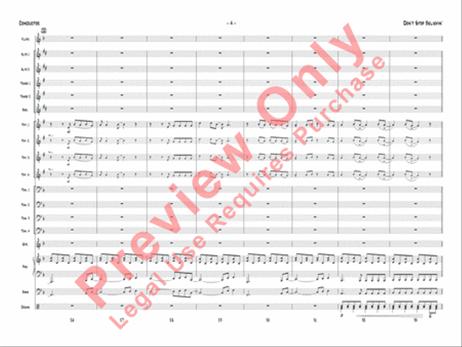 Don't Stop Believin' Don't Stop Believin' Jazz Ensemble scores gallery preview page 7
