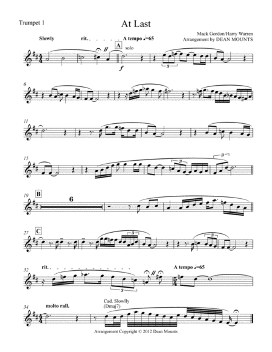 At Last Brass Ensemble scores gallery preview page 5