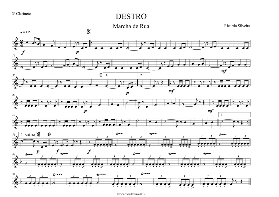 Destro Marching Band scores gallery preview page 4