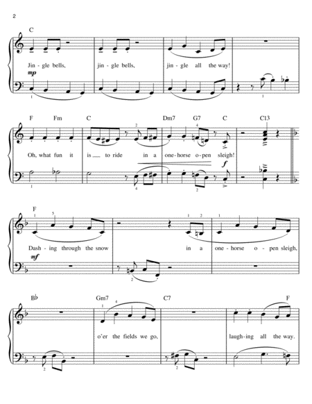 Jingle Bells [Jazz version] (arr. Phillip Keveren)