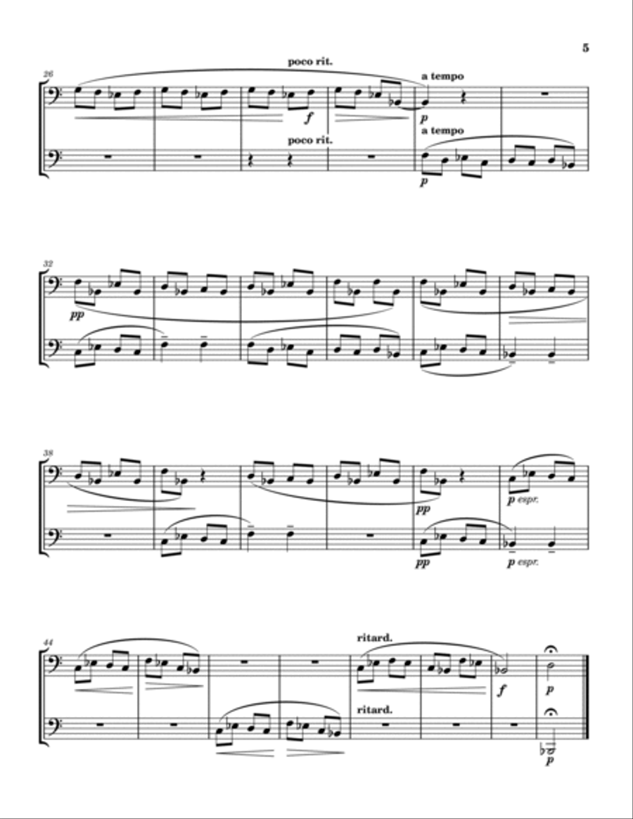 For Children Brass Duet scores gallery preview page 6