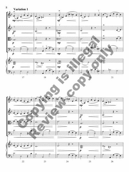 Handel Album: A Suite of Five Pieces (Additional Full Score)