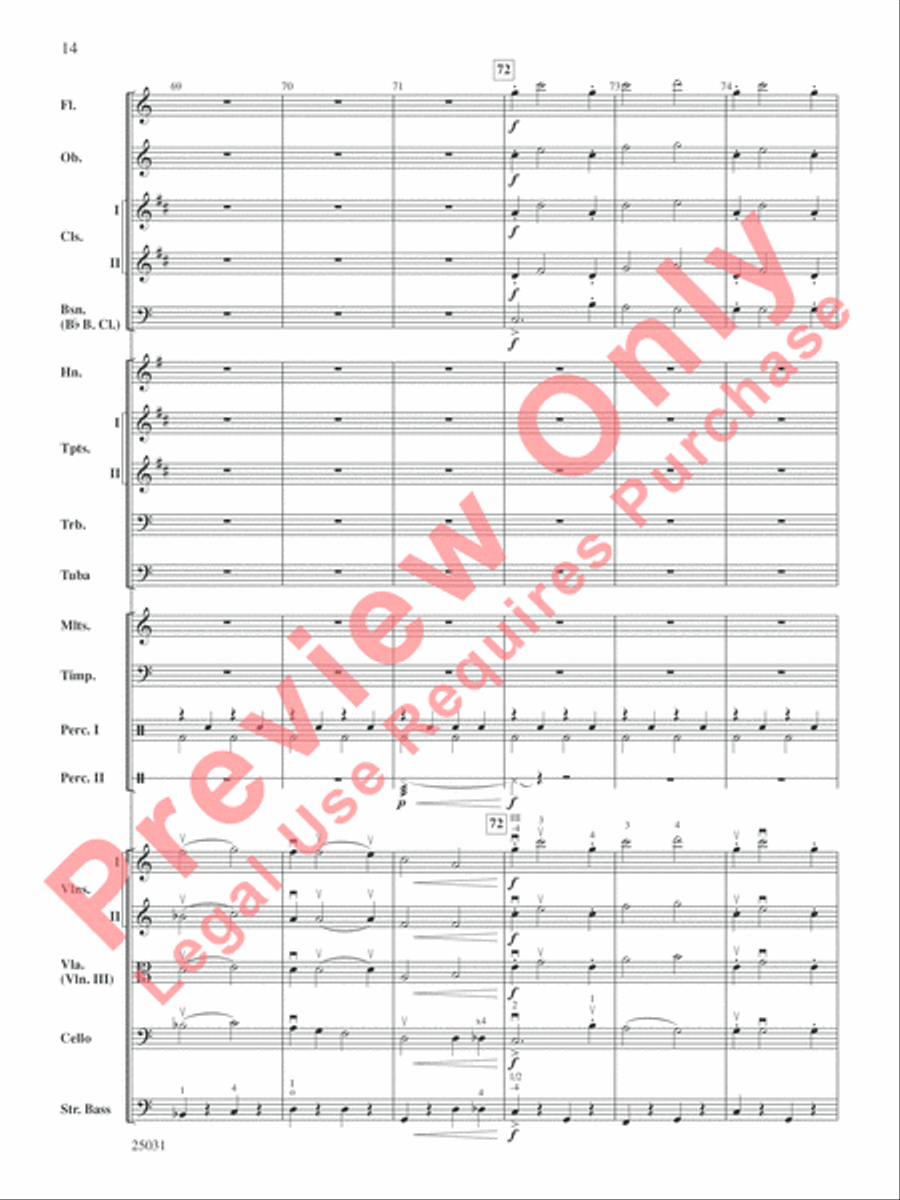 Comedy Tonight Comedy Tonight Full Orchestra scores gallery preview page 15
