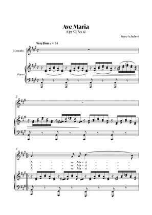 Ave Maria (Franz Schubert) - CONTRALTO_A
