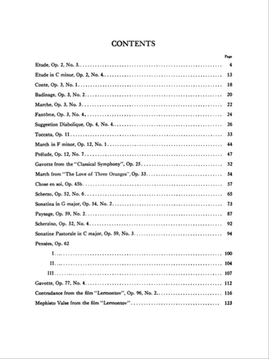Selected Works Piano Solo scores gallery preview page 2