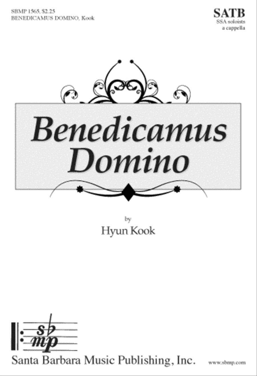 Benedicamus Domino 4-Part scores gallery preview page 1