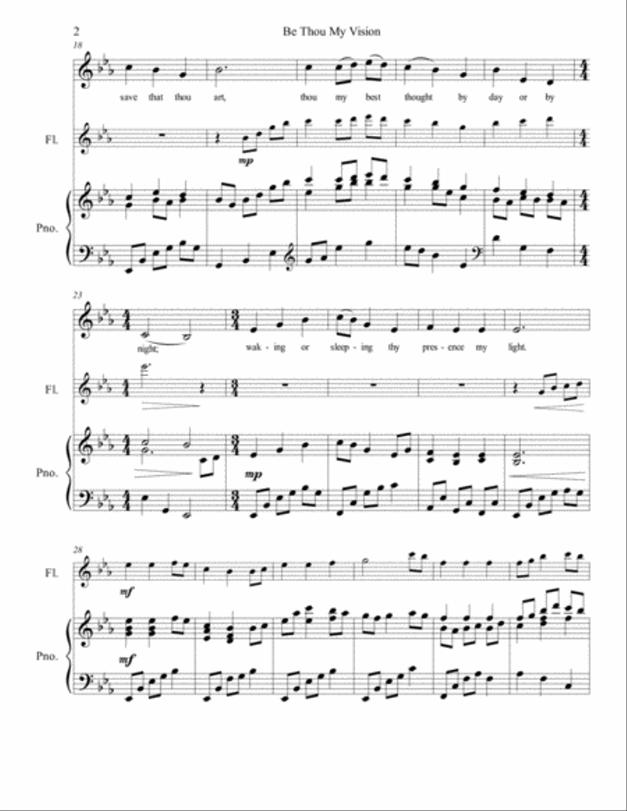Be Thou My Vision Be Thou My Vision Small Ensemble scores gallery preview page 2