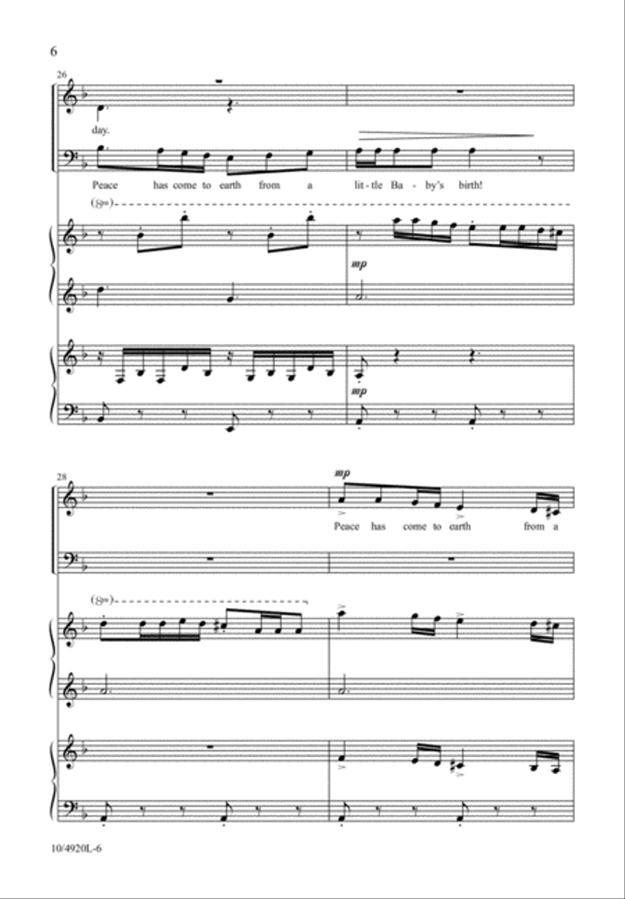 Bell Carol Bell Carol 3-Part scores gallery preview page 7