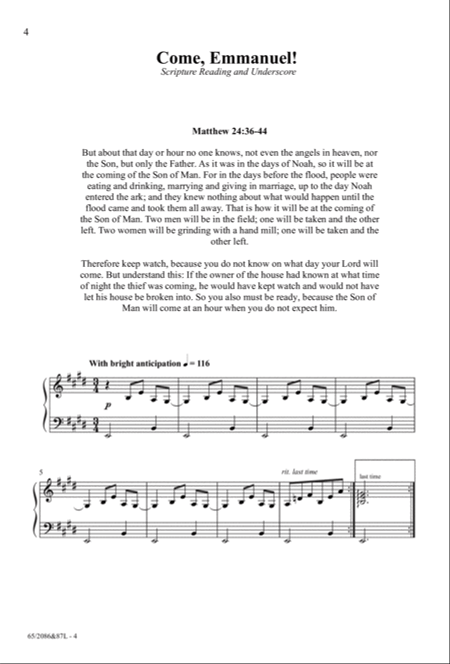 God With Us! - SATB with Performance CD 4-Part scores gallery preview page 3