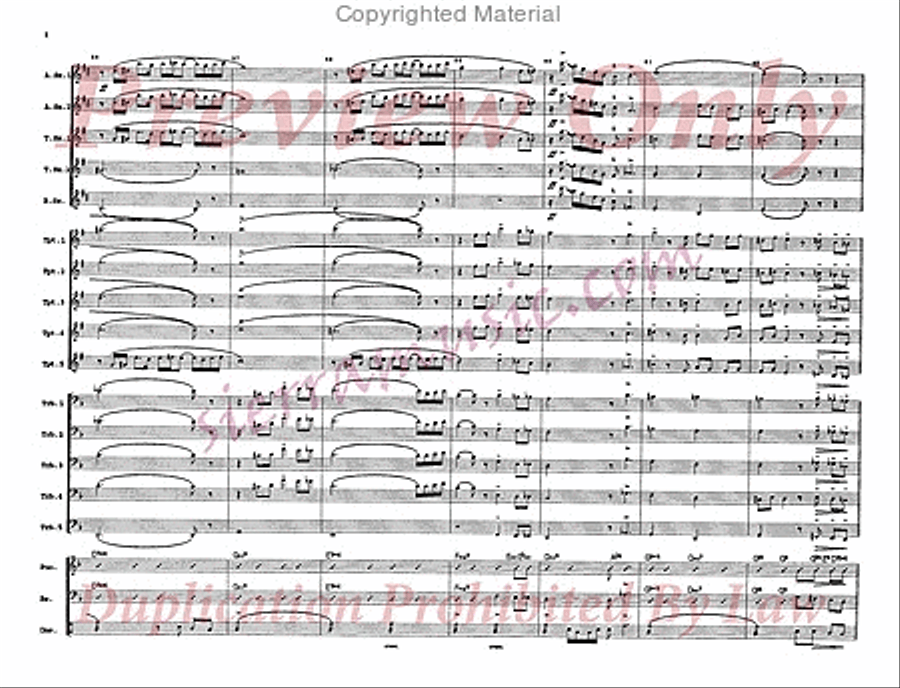 But Beautiful But Beautiful Jazz Ensemble scores gallery preview page 9