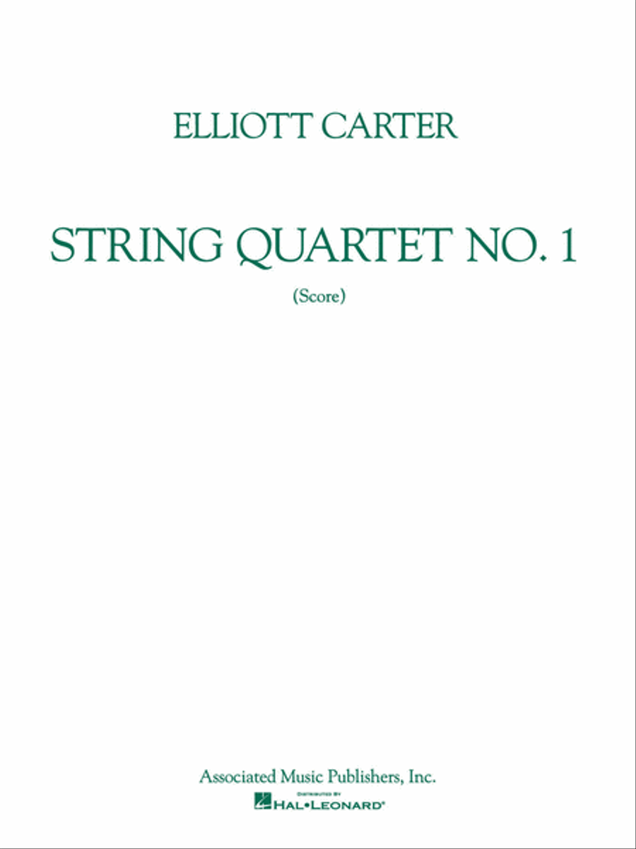 String Quartet No. 1 (1951) String Quartet scores gallery preview page 1