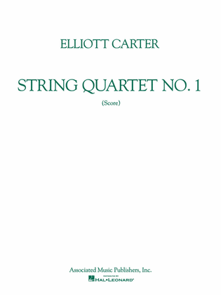 Book cover for String Quartet No. 1 (1951)