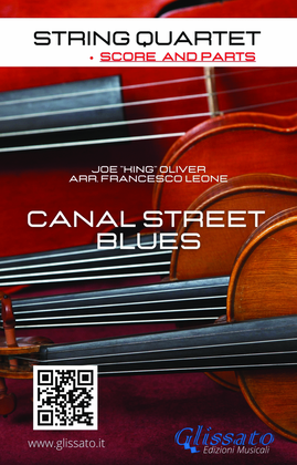 String Quartet : Canal Street Blues (parts and score)