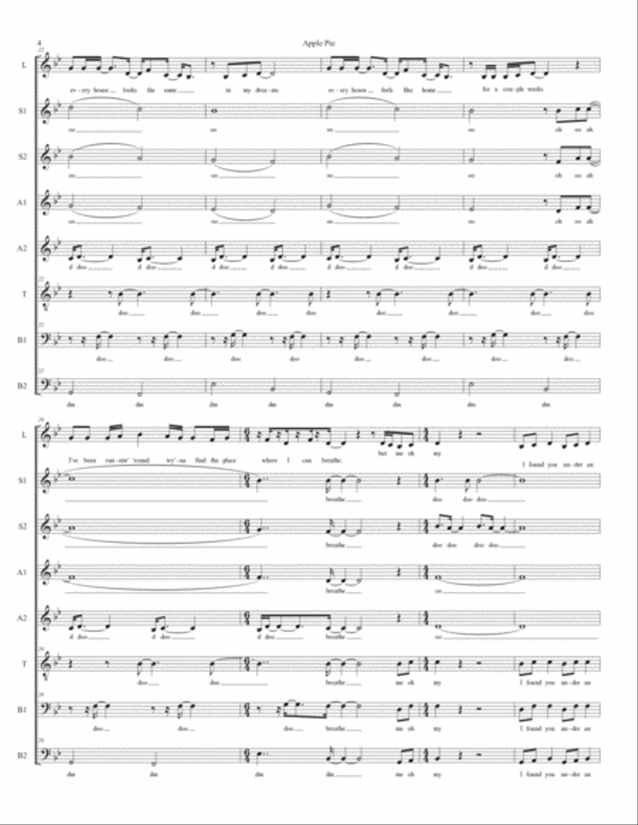 Apple Pie Divisi scores gallery preview page 4