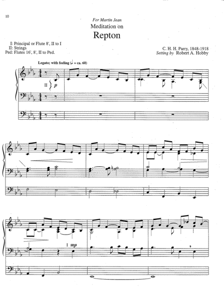 Two English Hymn Tune Settings image number null