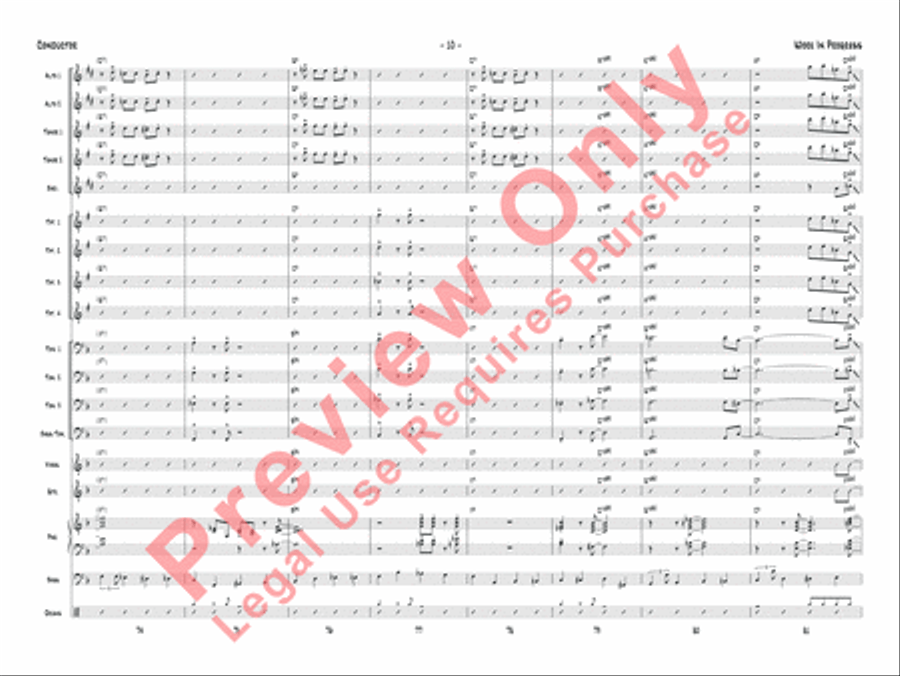 Work in Progress Jazz Ensemble scores gallery preview page 13