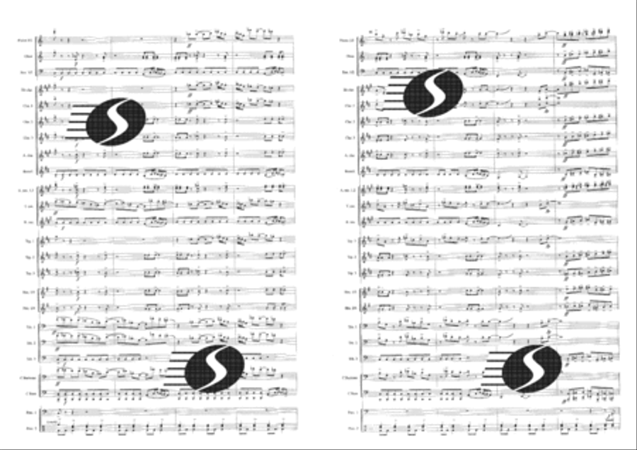 Hard to Say I'm Sorry Concert Band scores gallery preview page 12