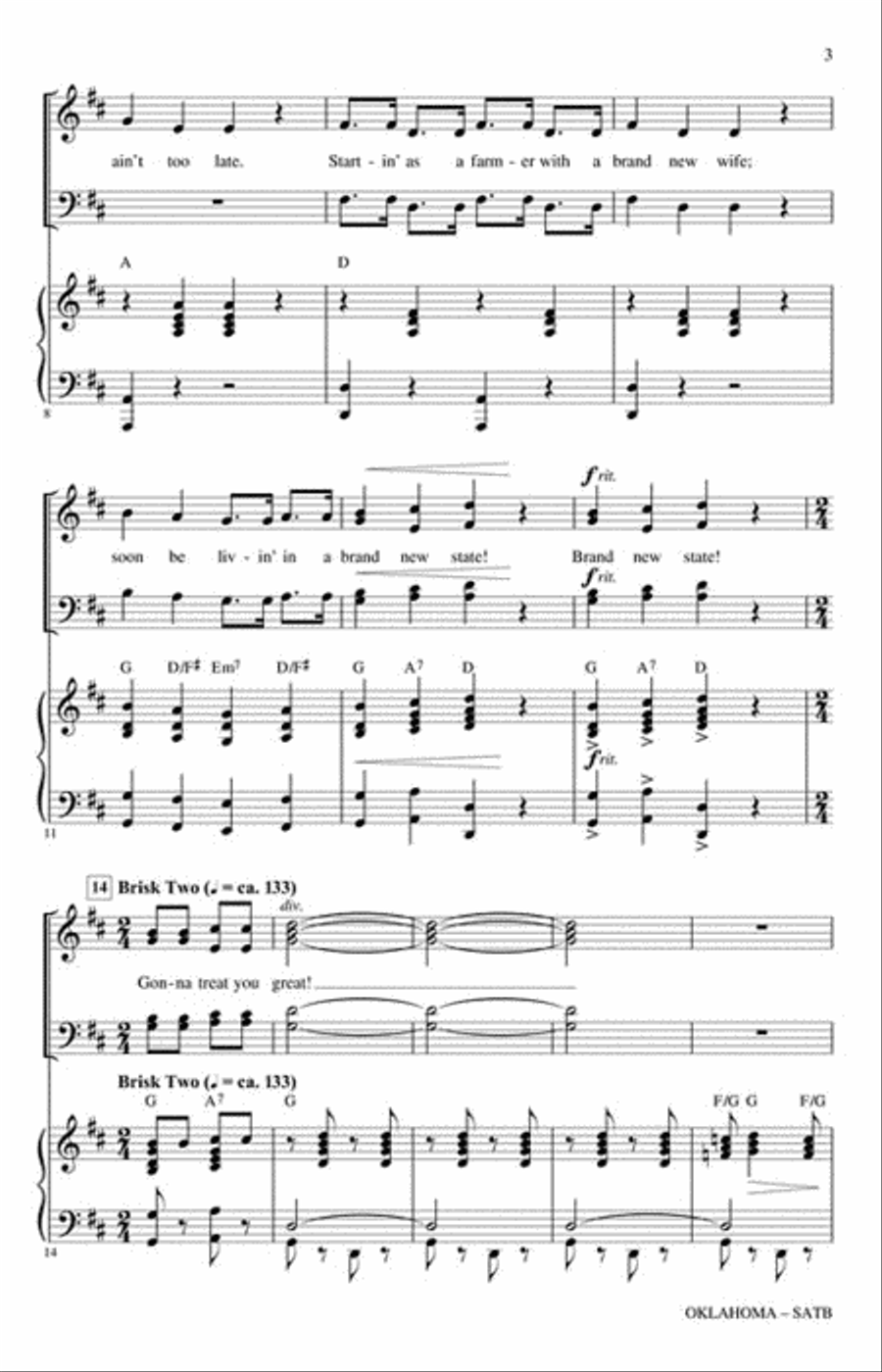 <br>Extrait de partition