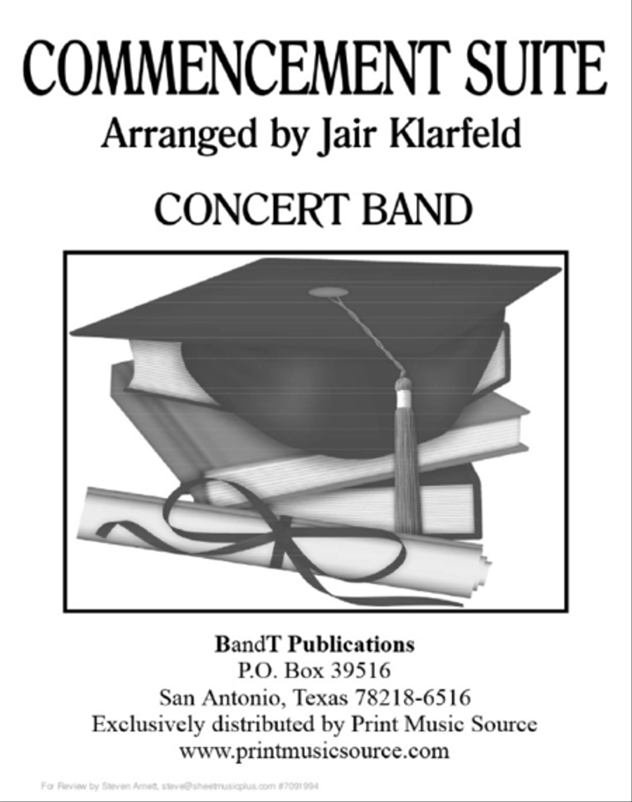Commencement Suite Commencement Suite Concert Band scores gallery preview page 1