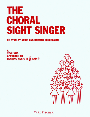Book cover for The Choral Sight Singer