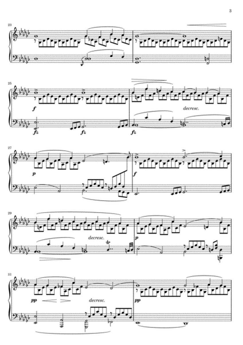 Schubert  - Four Impromptus, Op. 90, D. 899: No. 3 in G-Flat Major( Original Version) image number null